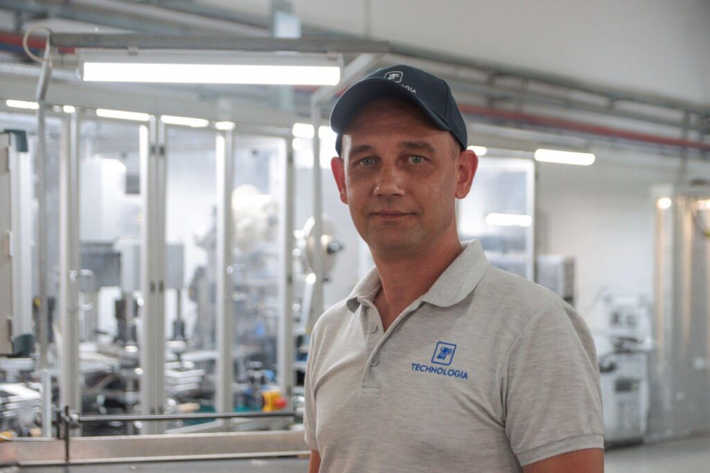 Oleksii Andriienko, Head of Capsules and Caps Production